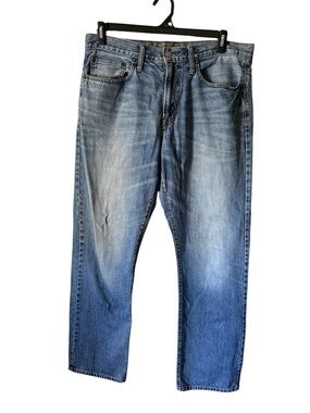 American Eagle Outfitters Men’s 34x34 Blue Denim Straight Regular Fit